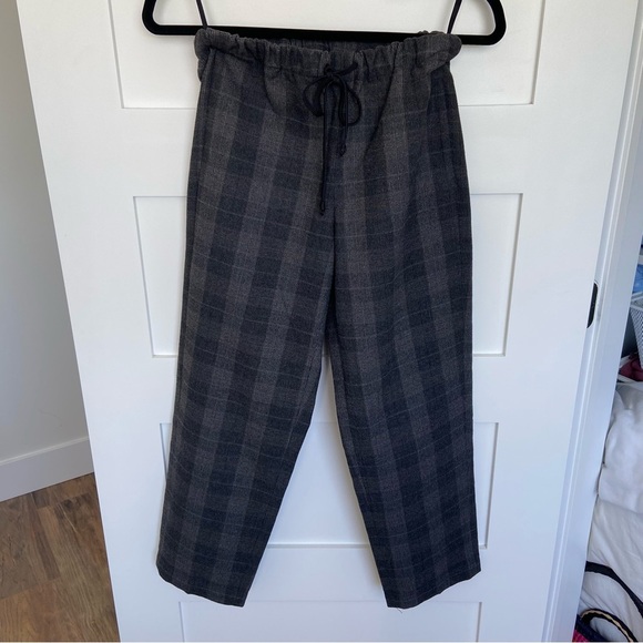 Babaton Grey Plaid Jimmy Pant - Picture 3 of 14